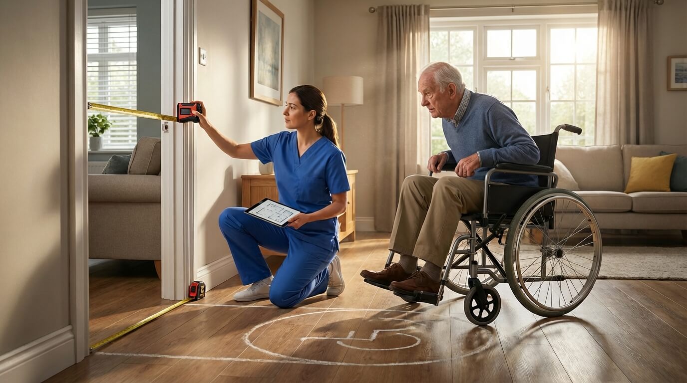 Accompagnement ergothérapeute diagnostic portes PMR personnalisé