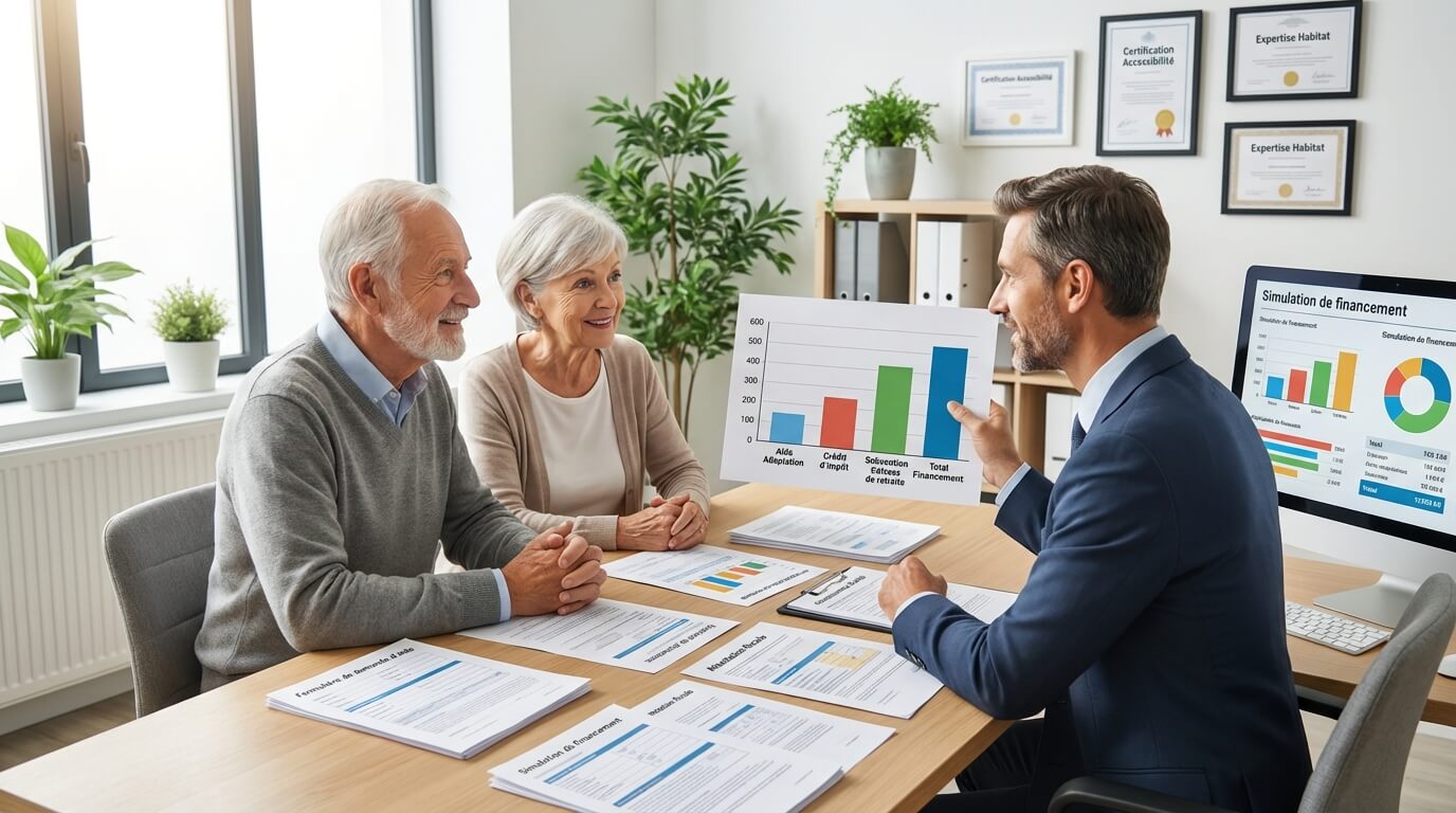 Cumul aides financières adaptation logement seniors