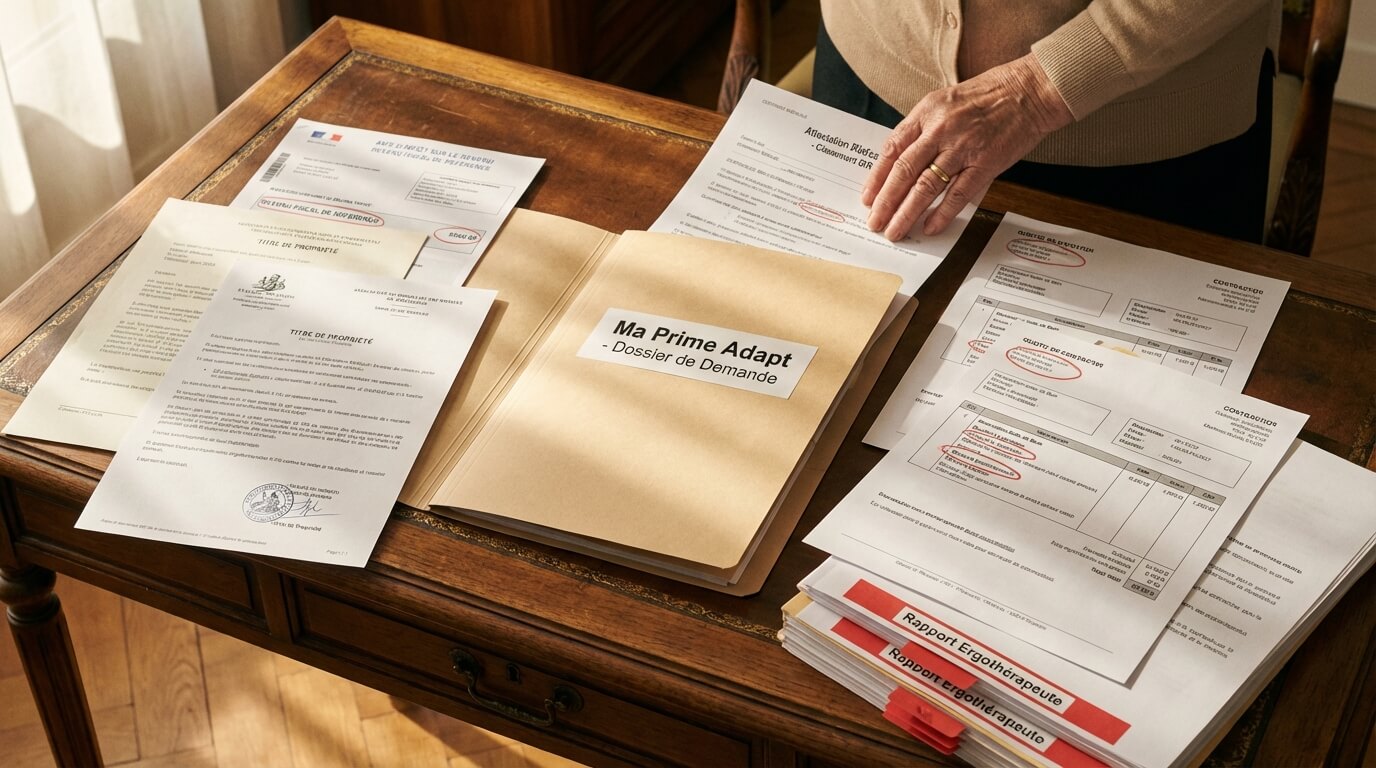 Documents justificatifs Ma Prime Adapt