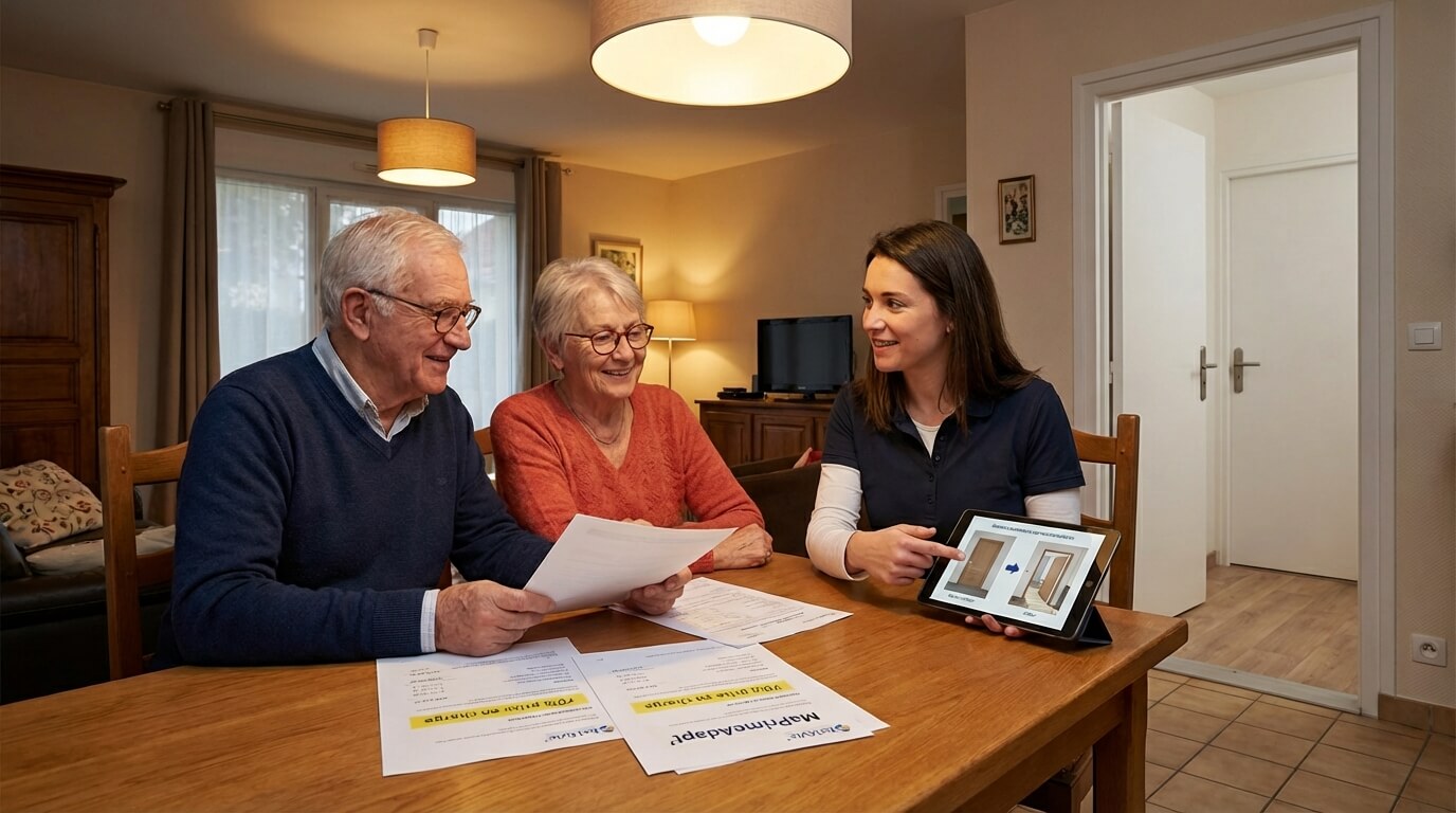 Financement MaPrimeAdapt' travaux adaptation portes accessibles