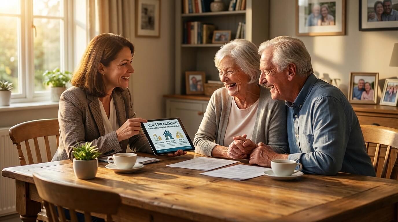 Accompagnement de seniors pour les aides financières d'aménagement