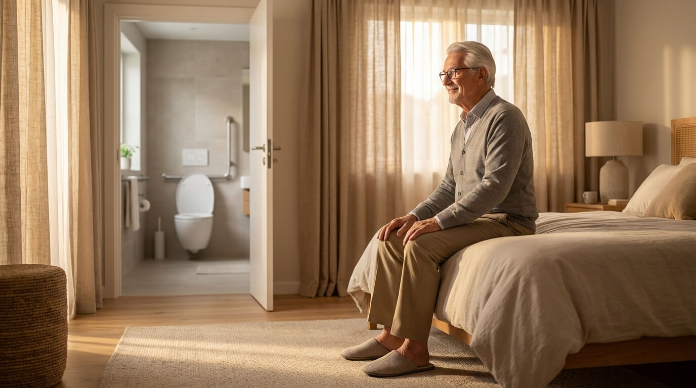 Hauteur WC PMR normes accessibilité personnes âgées