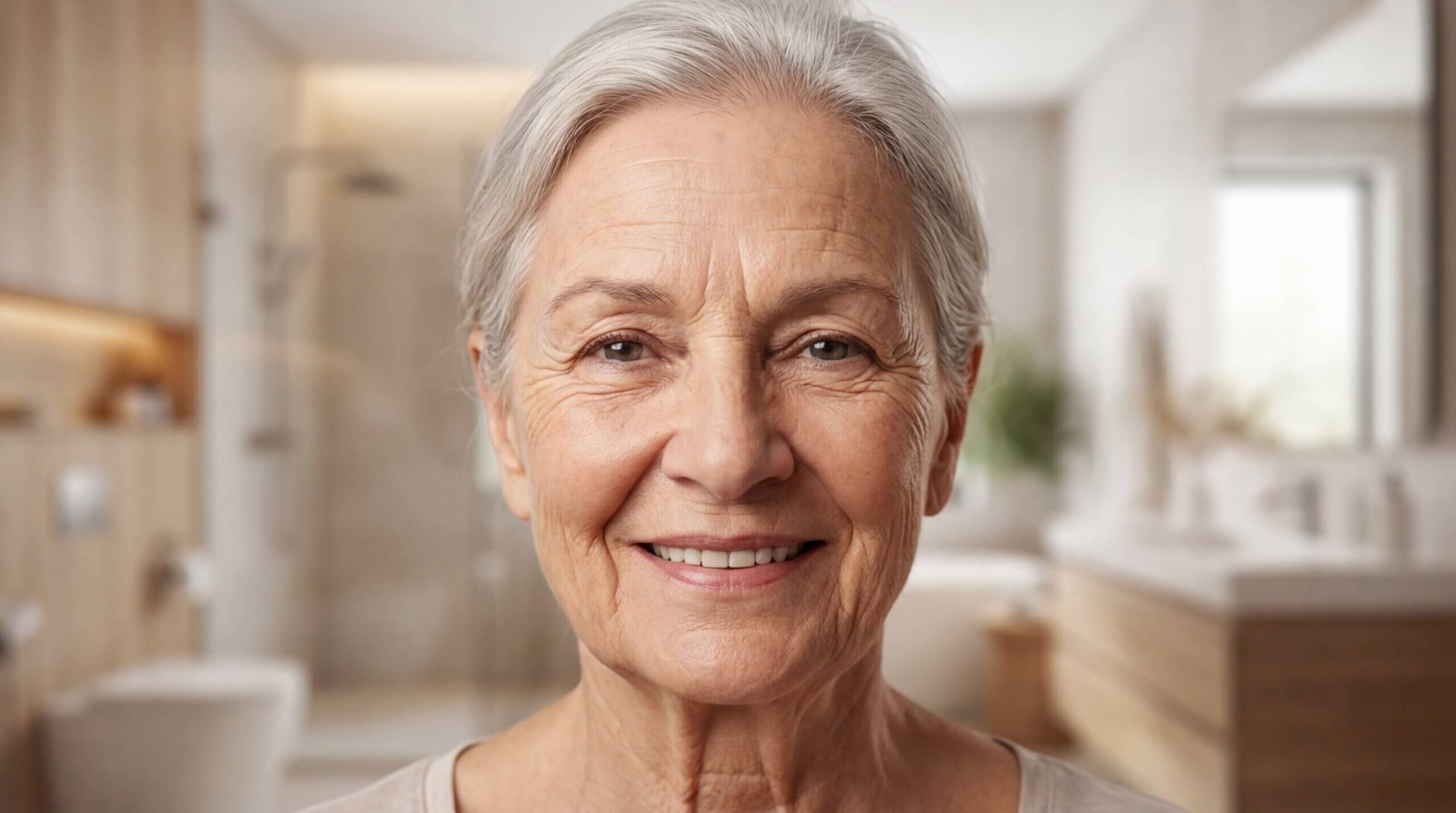 Seniors salle de bain sécurité confort autonomie à domicile