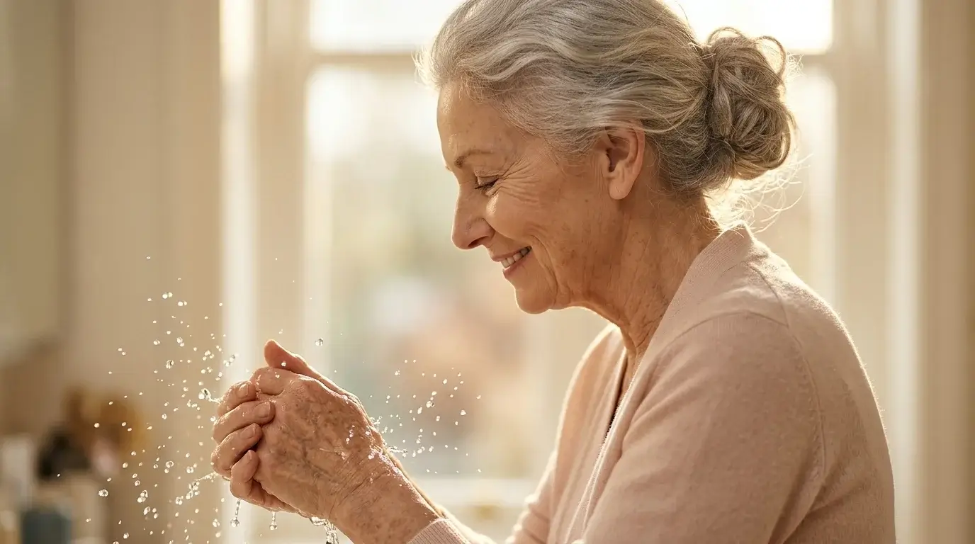 Mitigeur levier long PMR arthrose geste ergonomique senior