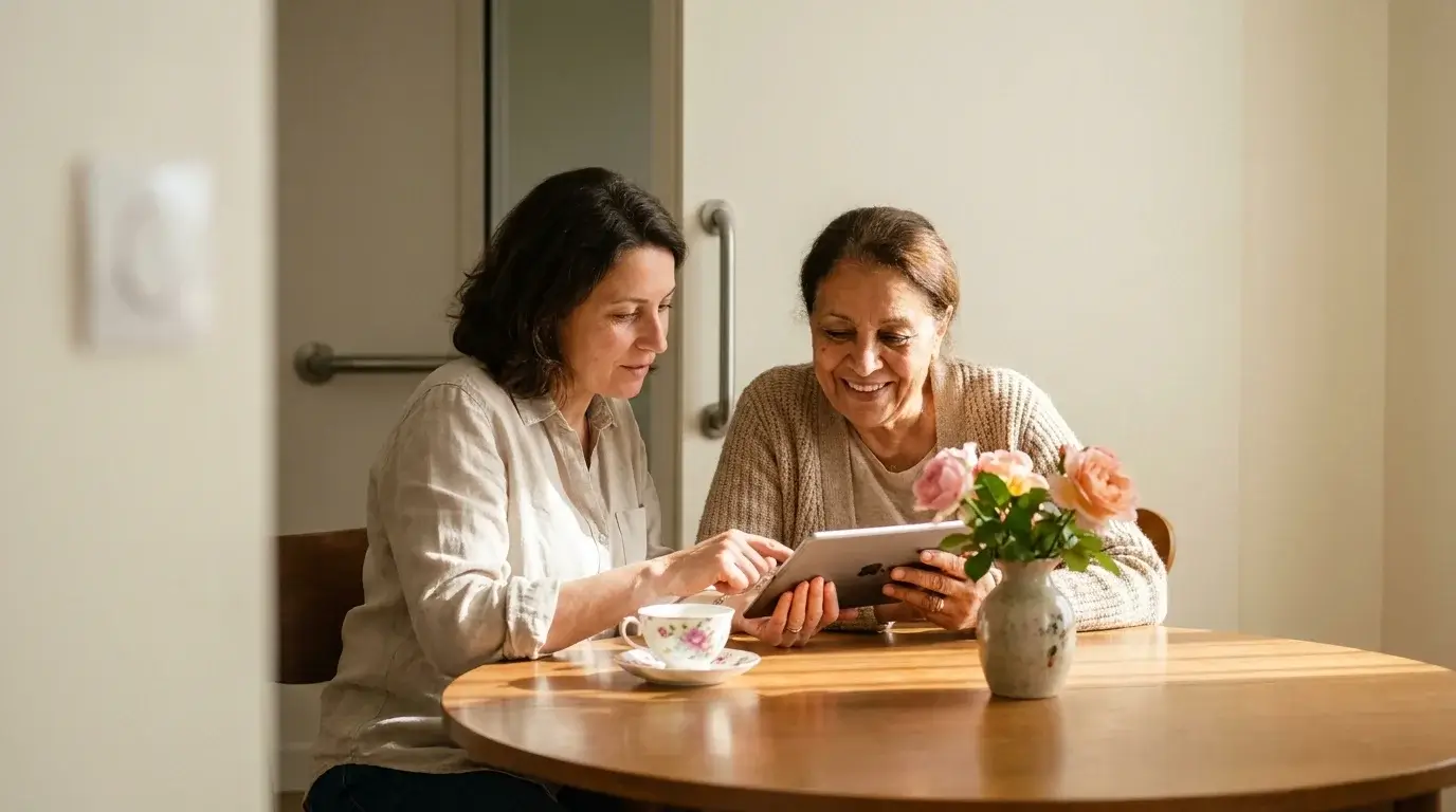 Famille senior dossier MaPrimeAdapt aide
