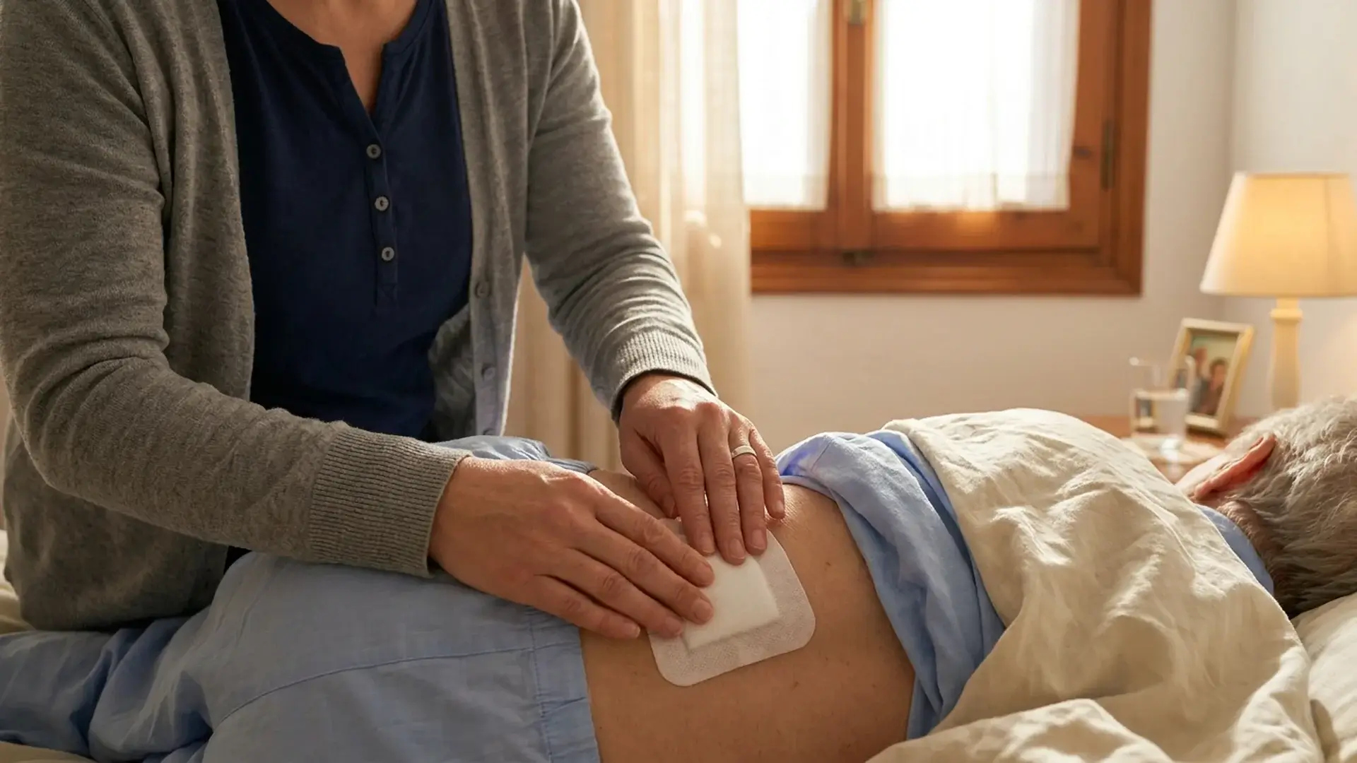 Soin prevention escarres geste tendre infirmiere domicile