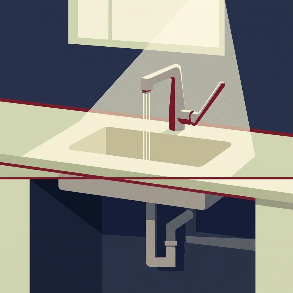 Évier PMR accessible en position assise pour seniors et personnes handicapées