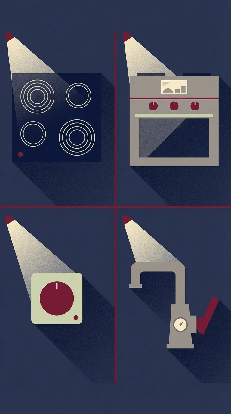 Électroménager sécurisé cuisine PMR : four, plaque induction et coupure automatique