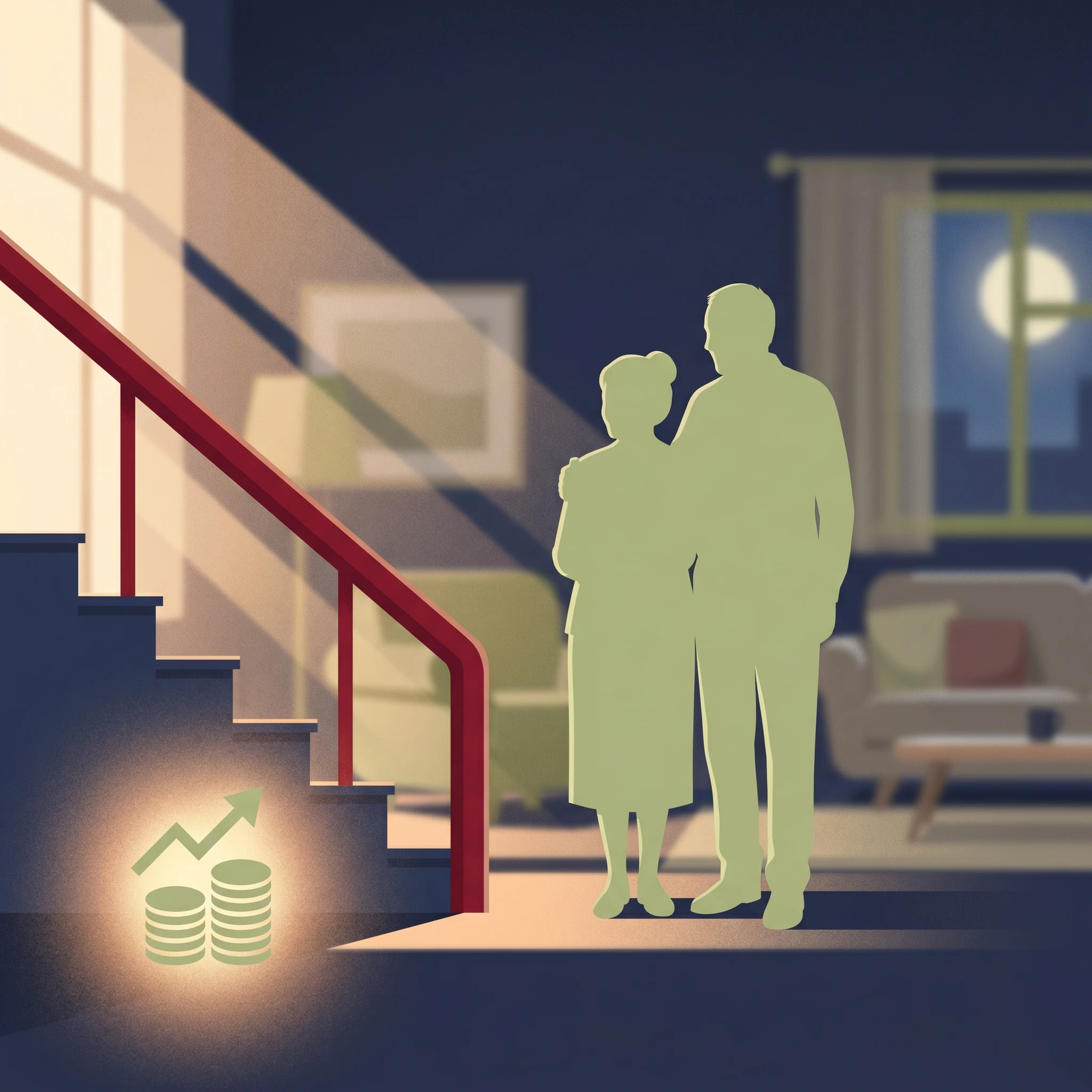 Aide des caisses de retraite pour un monte-escalier extérieur