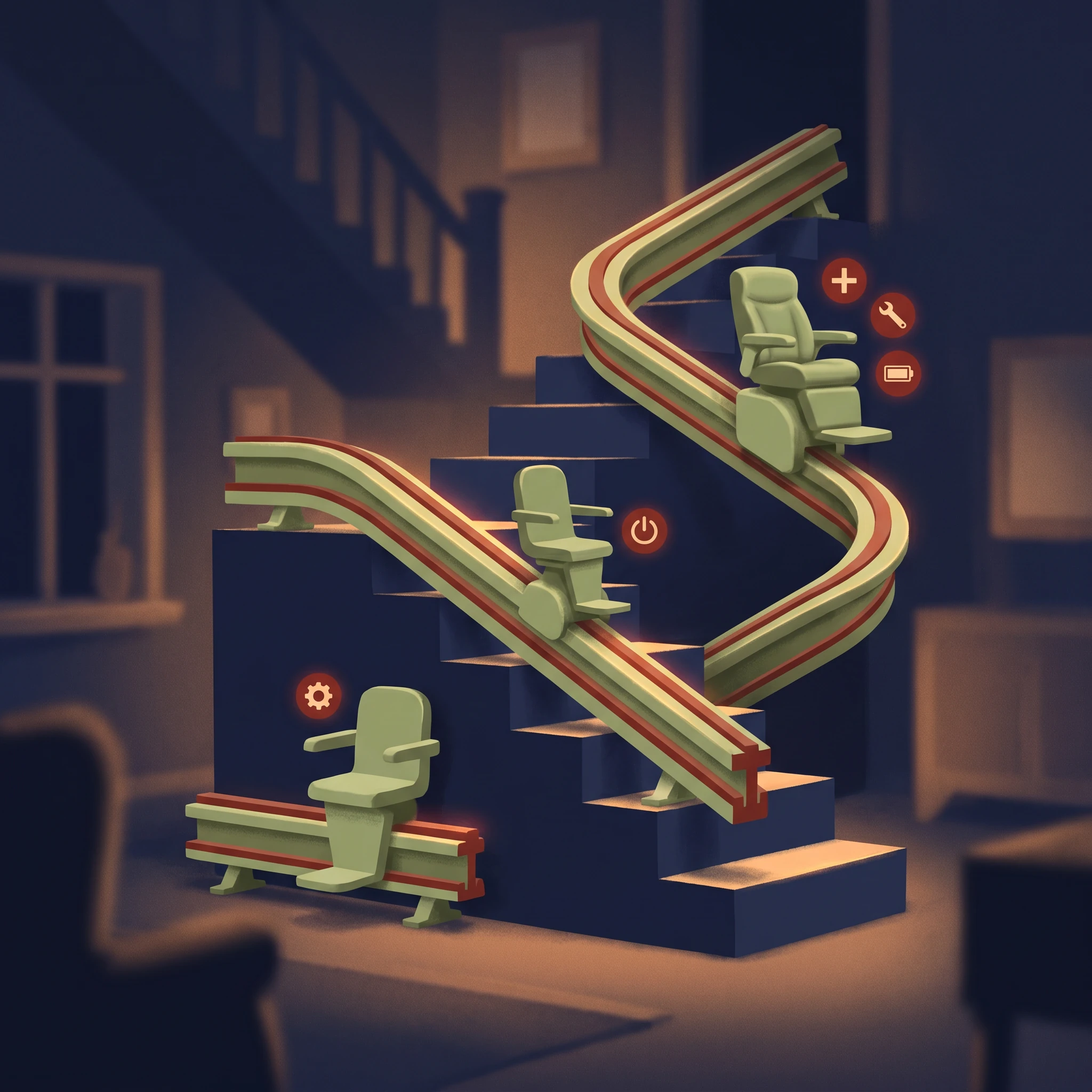 Ce qui fait varier le prix d'une plateforme monte-escalier