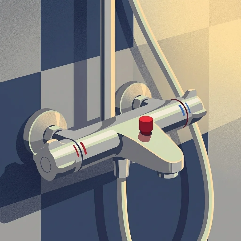 Robinetterie thermostatique sécurisée anti-brûlure