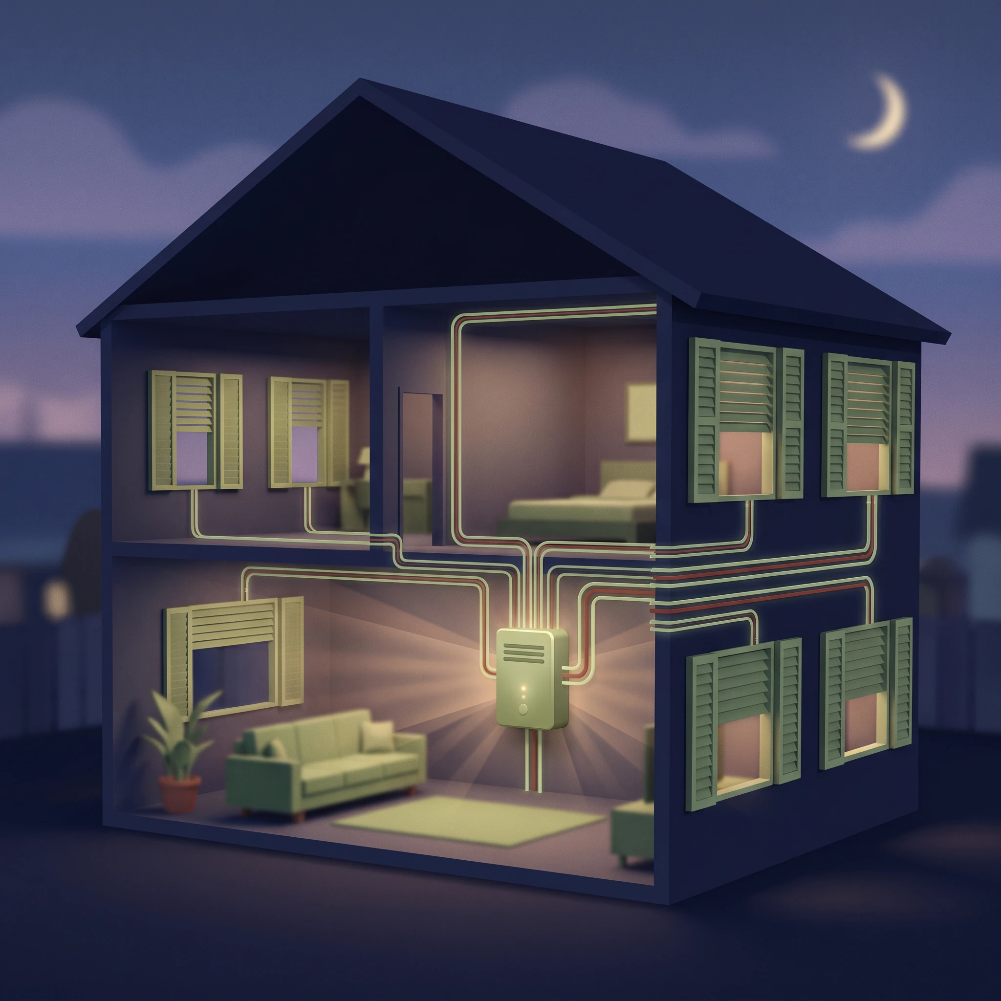 Budget pour domotiser tous les volets d'une maison