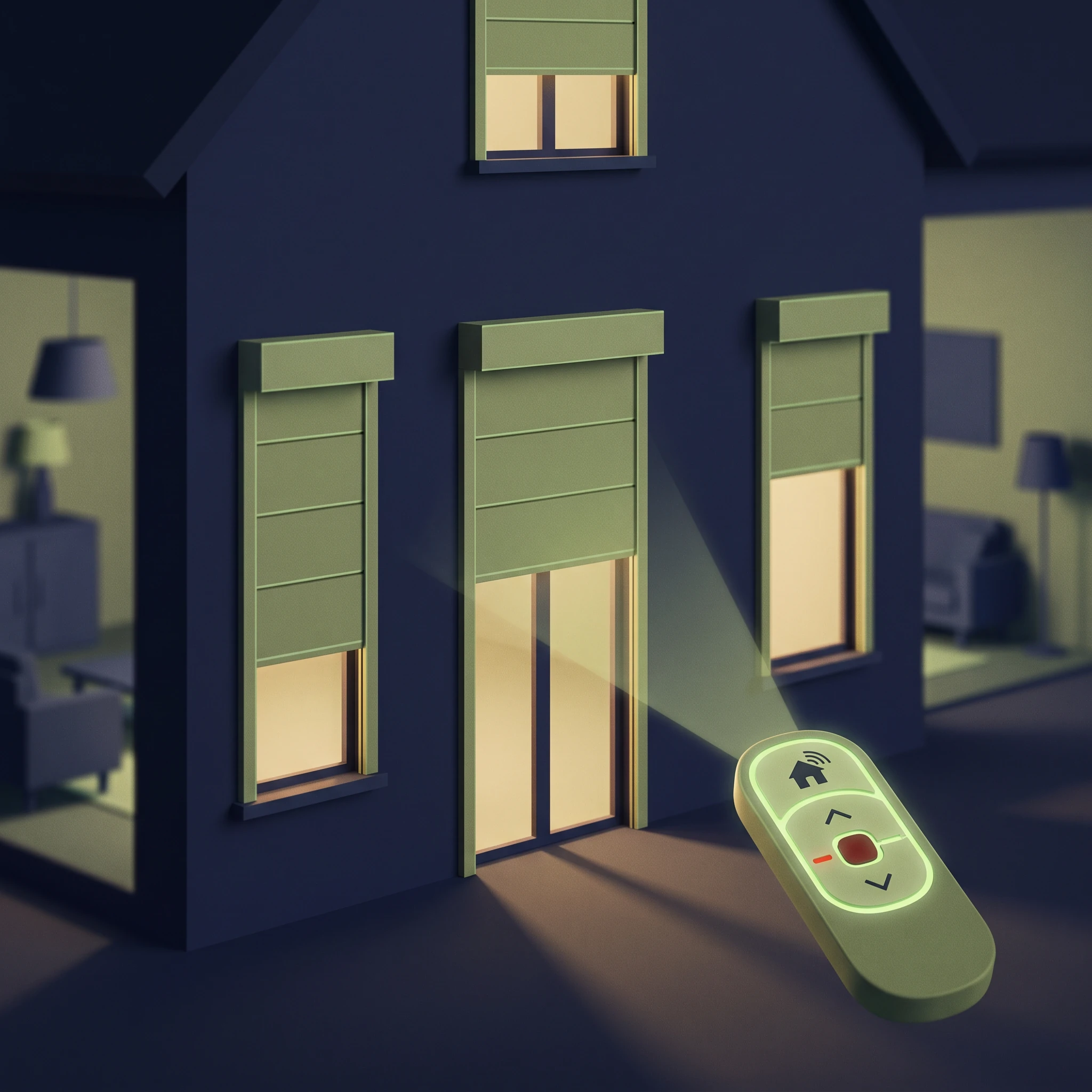 Budget pour équiper toute une maison en volets roulants radio