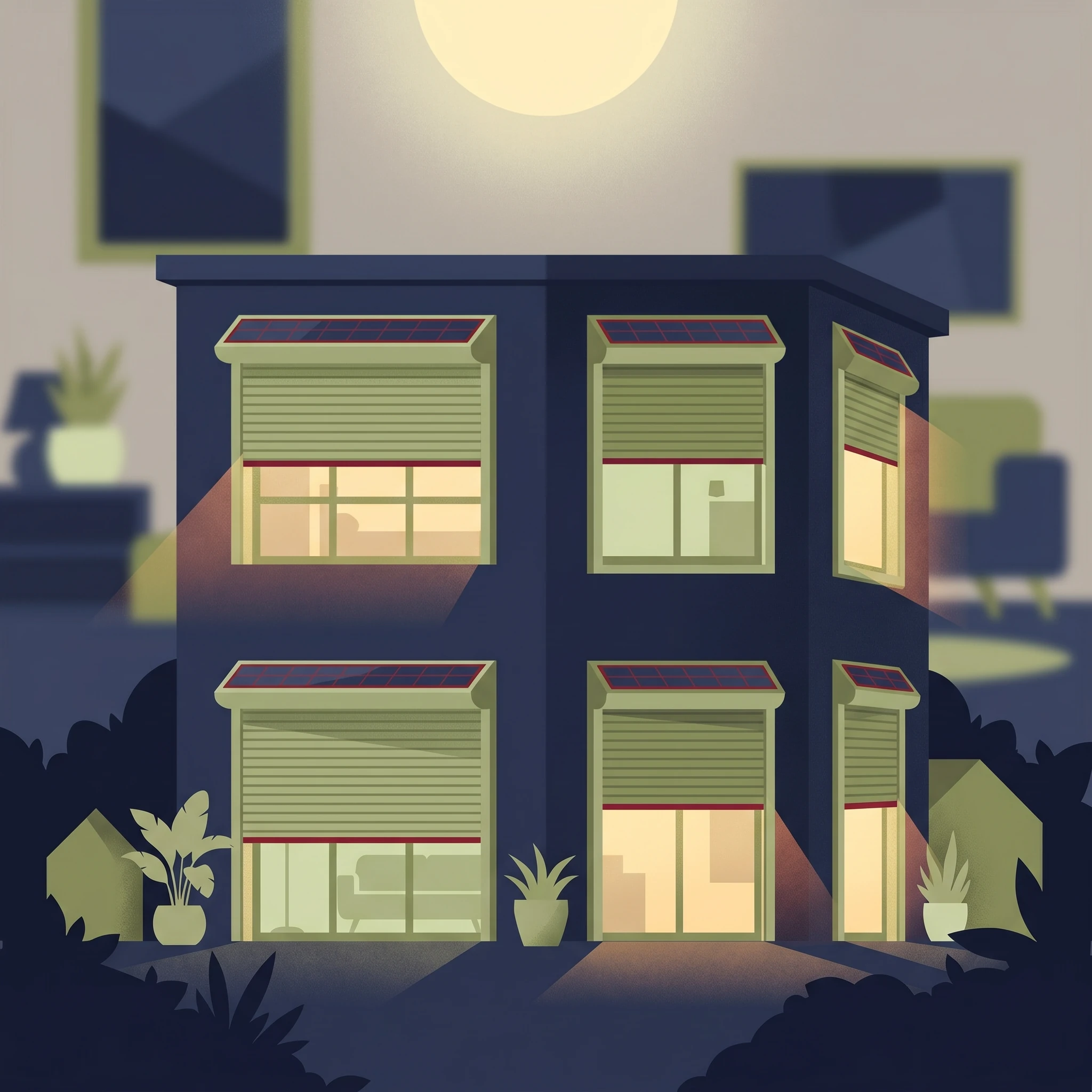 Budget pour équiper toute une maison en volets roulants solaires