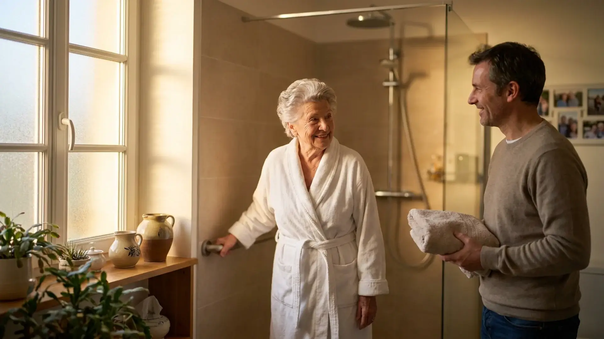 Paroi de douche PMR : modèles, normes et installation